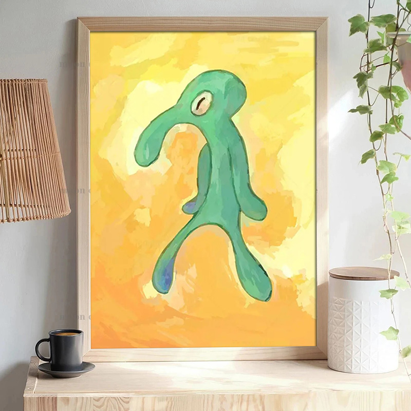 Home Decor Japandi - Nordycki Odważny i Zrzędliwy Plakat Galerijny,