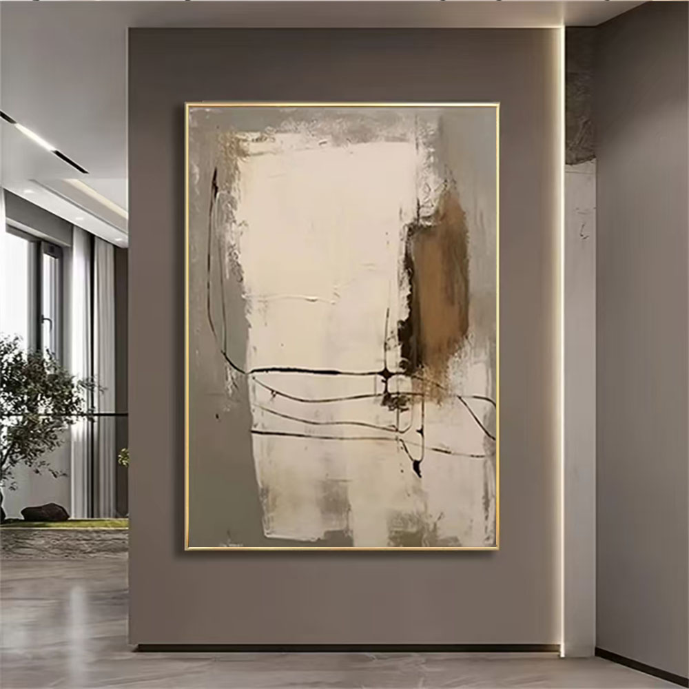 Home Decor Color Palettes - Ręcznie Malowany Obraz Olejny Abstrakcyjna Paleta