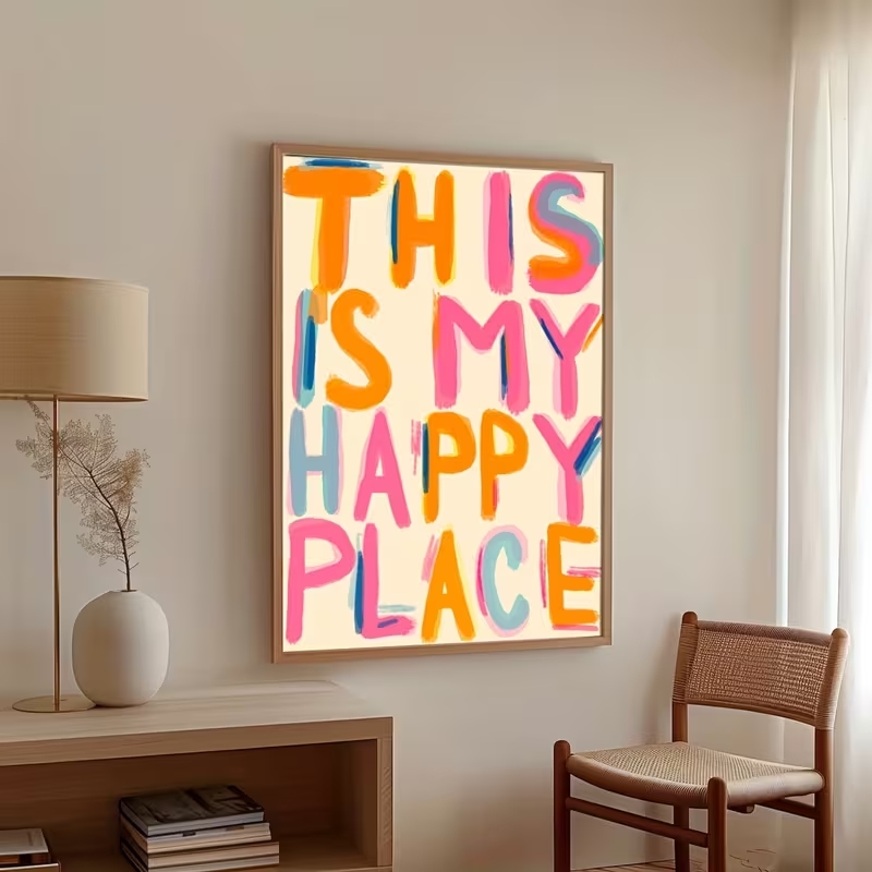 Home Decor Nz - Nowoczesny Obraz na Płótnie z Cytatami:
