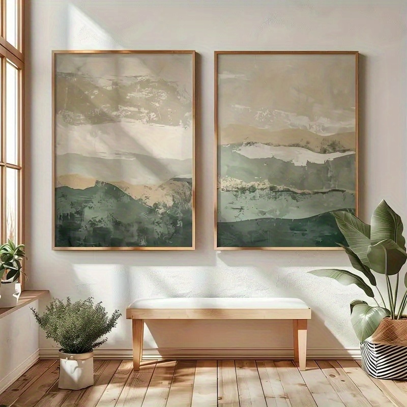 Home Decor Korea - 2 szt./zestaw Wabi Sabi Abstrakcyjne Geometryczne