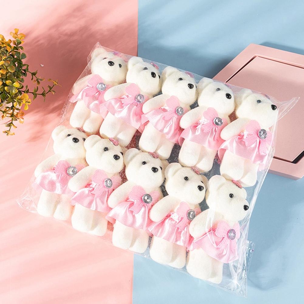 Home Decor Unique Items - 10 sztuk/worek Bukiet Miś Lody Diamentowy