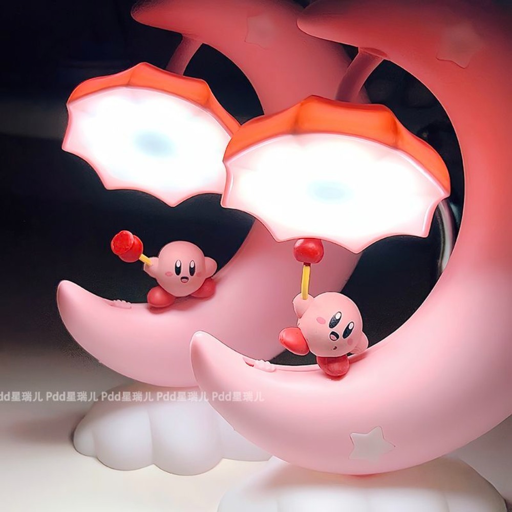 Home Decor Online - Urocza lampka nocna Kirby, kawaii lampka