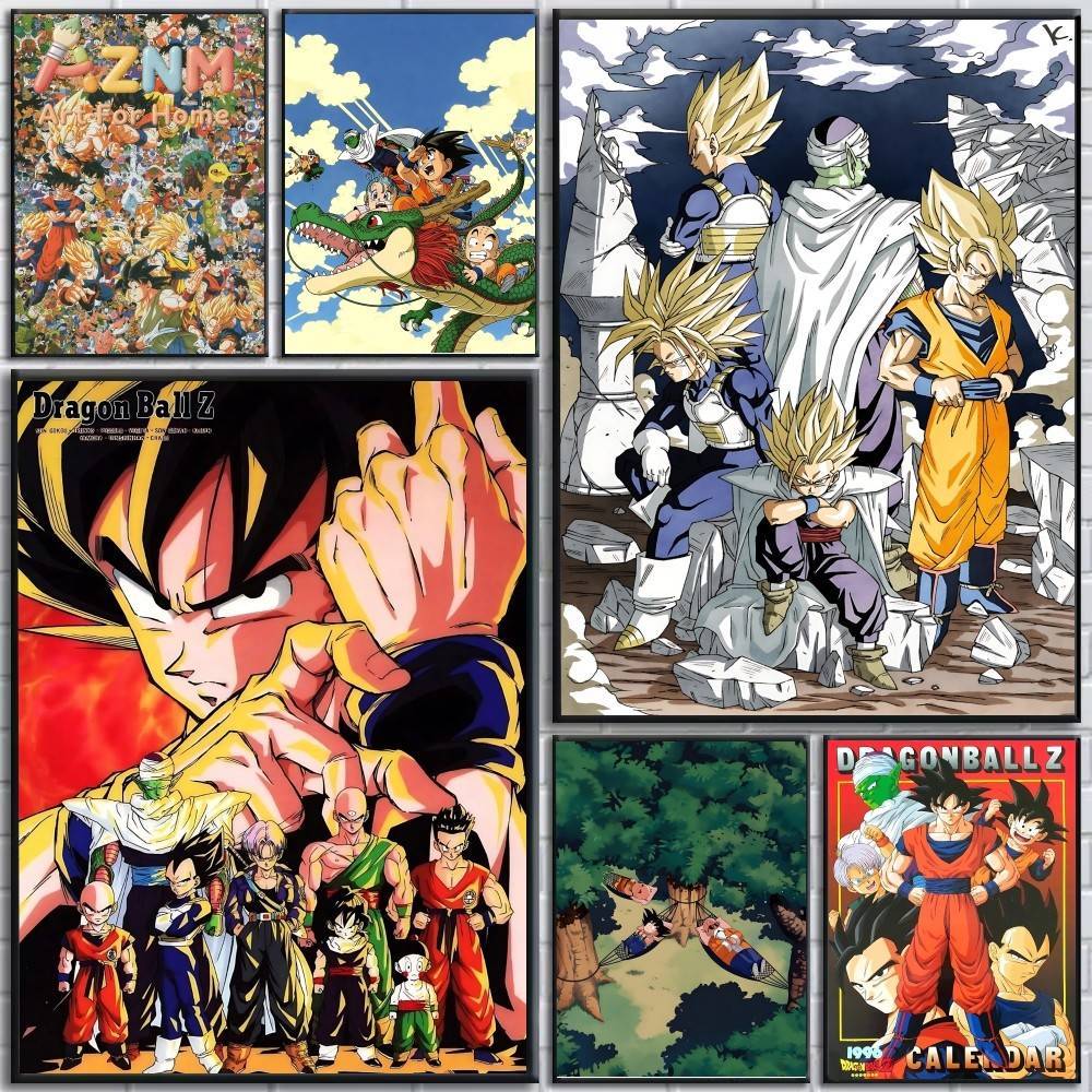 Geometric Wall Art - AZNM Dragon Ball Z Obraz na