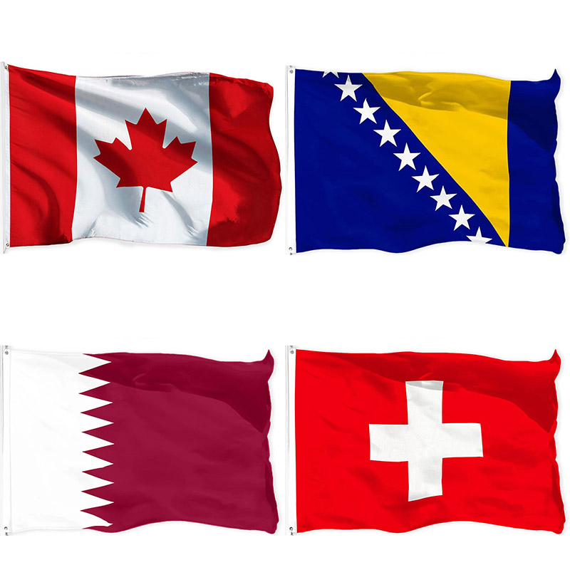 Home Decor Qatar - Flaga Mistrzostw Świata 2026 Grupa B