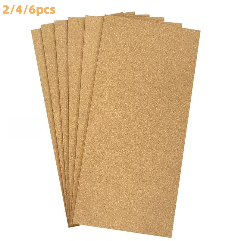 Home Decor Vision Board - 2/4/6 sztuk tablic korkowych z samoprzylepnym