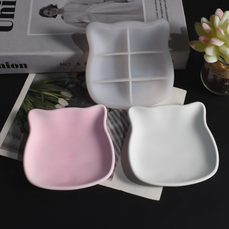 Ceramic Trinket Dish - Gipsowa forma do naczyń dla kotów