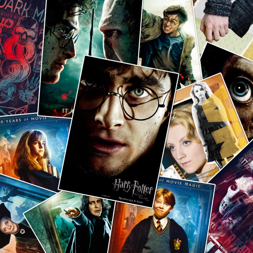 Home Decor Quirky - Oryginalny plakat Harry Potter, 30*43cm, dekoracja