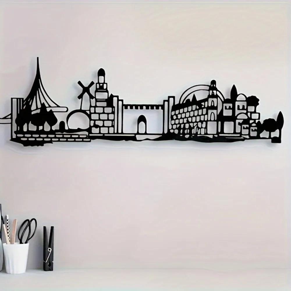 Home Decor In - CIFBUY Metalowa dekoracja ścienna z żelaza