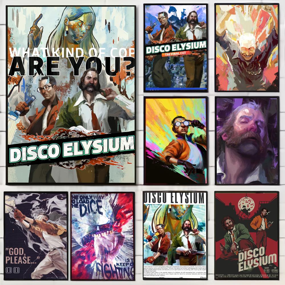 Home Decor Za - z gry Disco Elysium ZA Malowanie