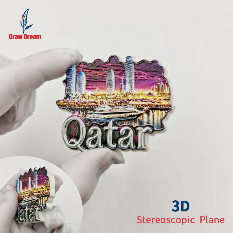 1 szt. Katar 3D Magnes na Lodó – Home Decor Qatar recenzja i cena