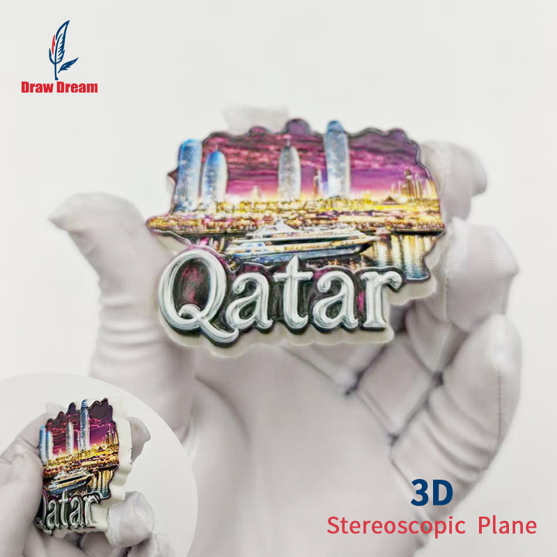 1 szt. Katar 3D Magnes na Lodó – Home Decor Qatar recenzja i cena