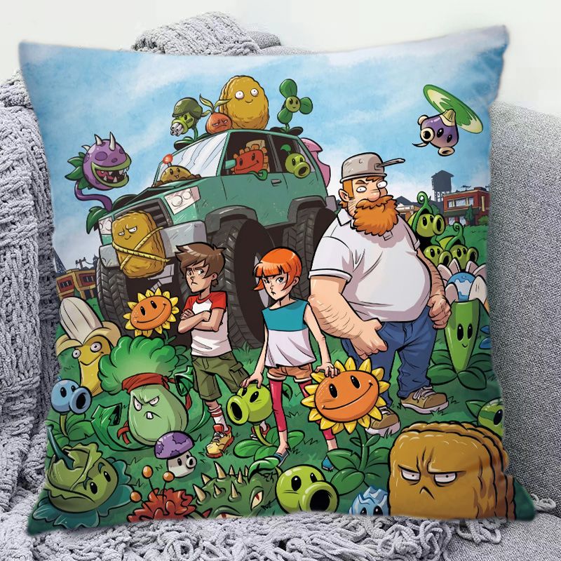 Poduszka z motywem Plants Vs.  – Decorative Throw Pillow recenzja i cena