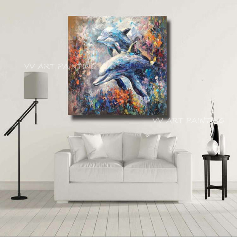 Ręcznie malowany obraz olejny  – Home Decor Color Palettes recenzja i cena