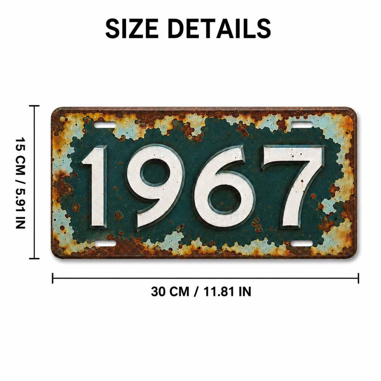 Znak w stylu vintage, tabliczk – Home Decor Qatar recenzja i cena