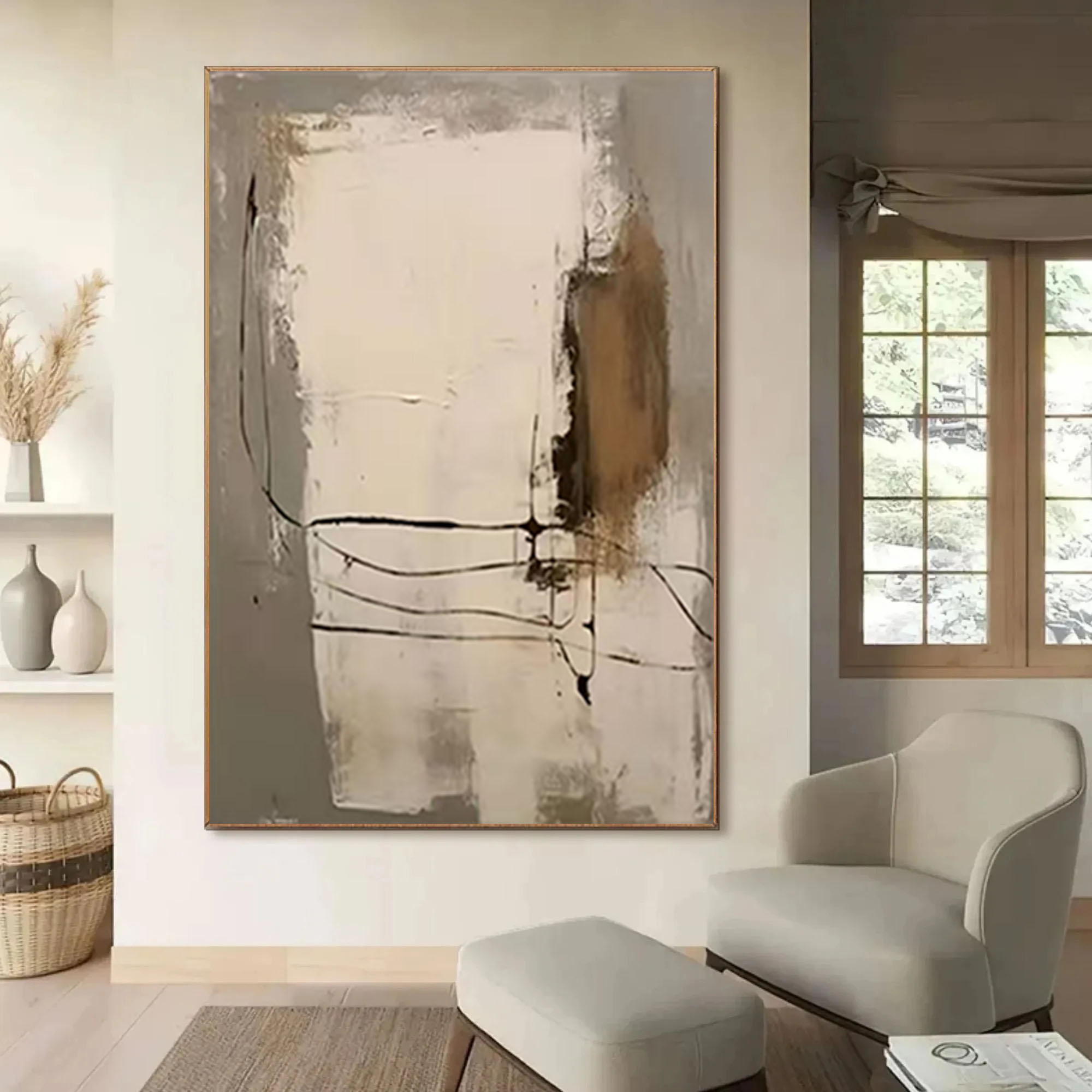 Ręcznie Malowany Obraz Olejny  – Home Decor Color Palettes recenzja i cena