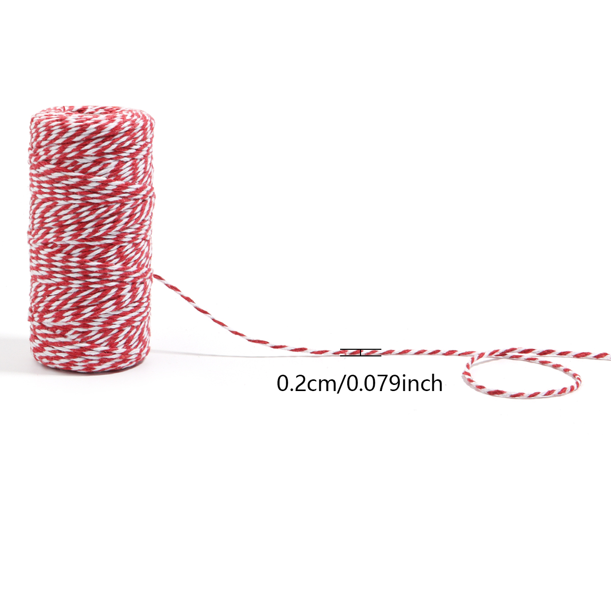 100M/Rolka 2mm Sznurek Bakers  – Home Decor Handmade recenzja i cena