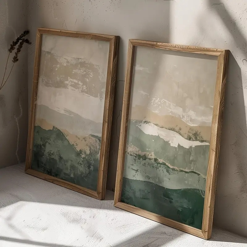 2 szt./zestaw Wabi Sabi Abstra – Home Decor Korea recenzja i cena