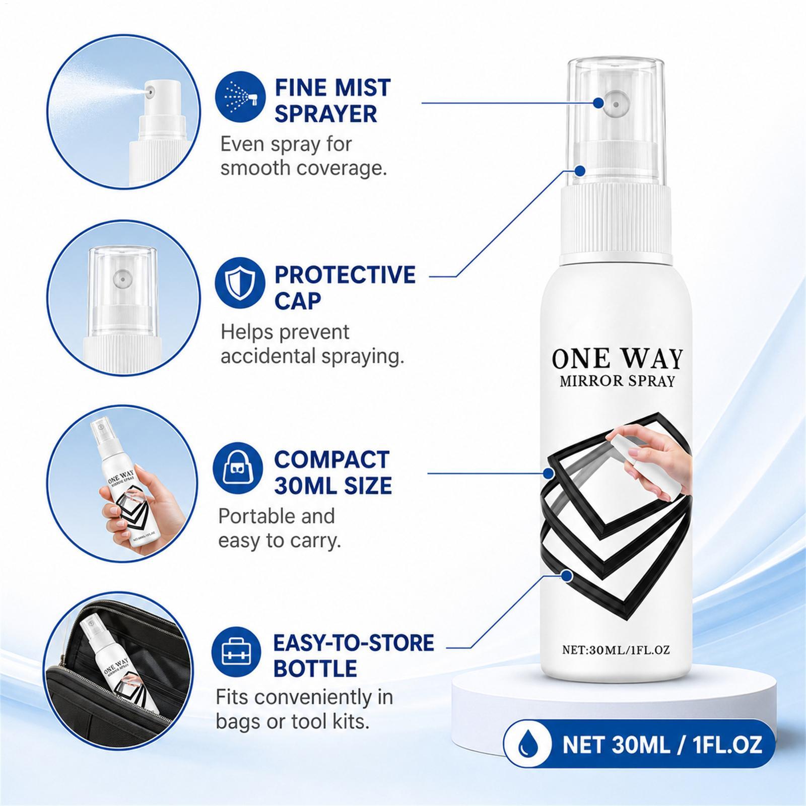 Spray odblaskowy do szyb 30ml, – Home Decor Window Blinds recenzja i cena