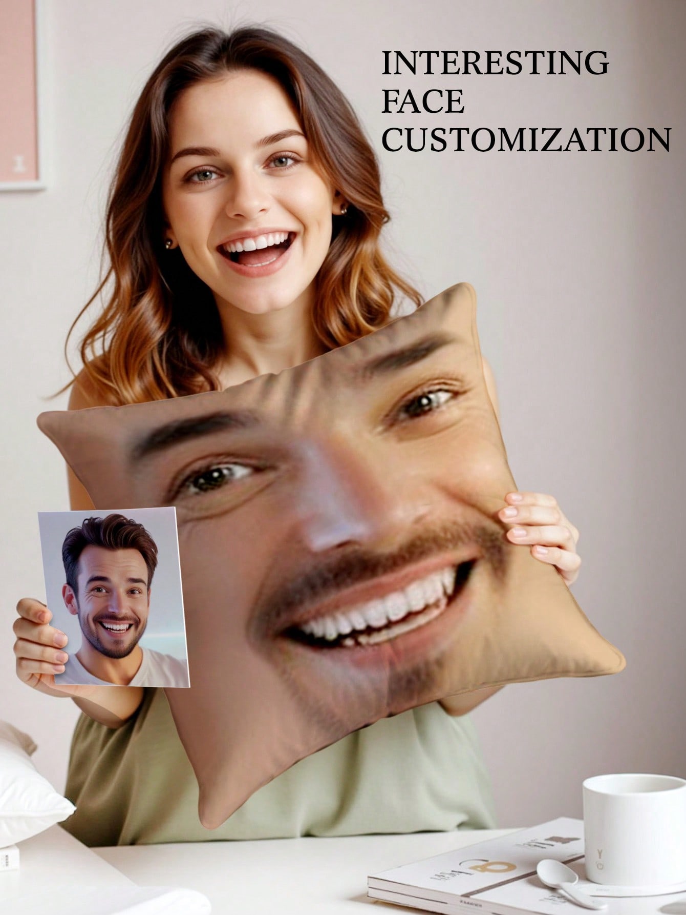 1 szt. Personalizowana poduszk – Decorative Throw Pillow recenzja i cena