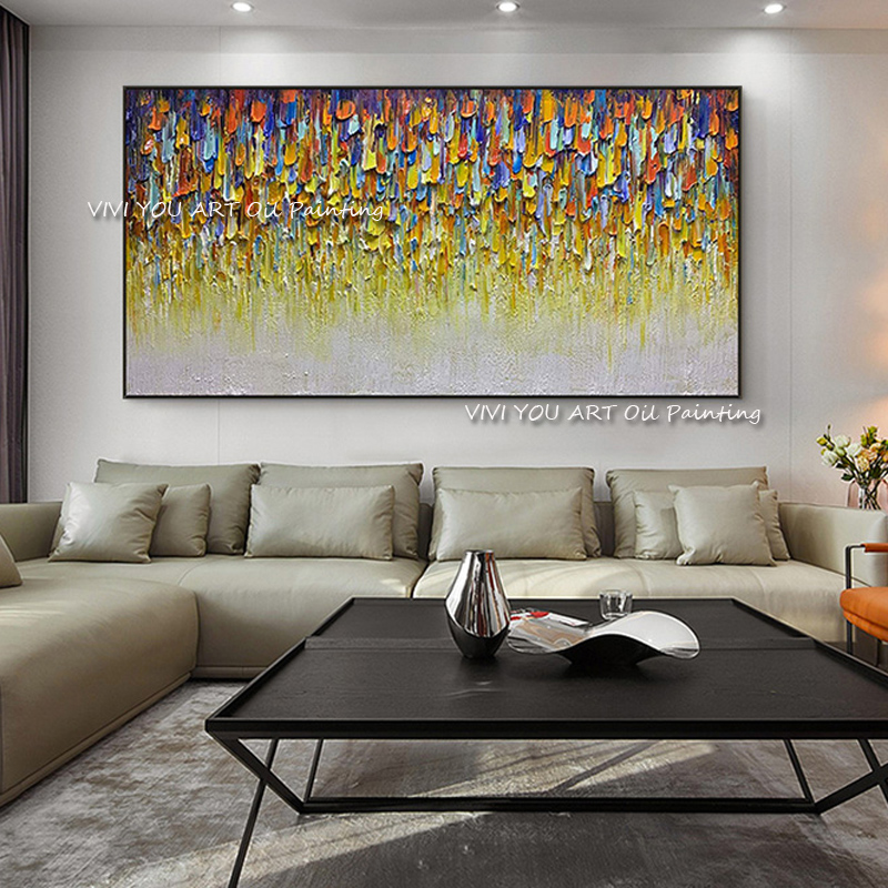 Abstrakcyjny ręcznie robiony k – Home Decor Color Palettes recenzja i cena