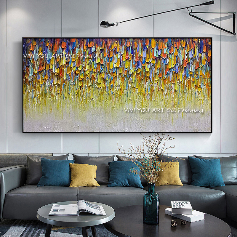 Abstrakcyjny ręcznie robiony k – Home Decor Color Palettes recenzja i cena