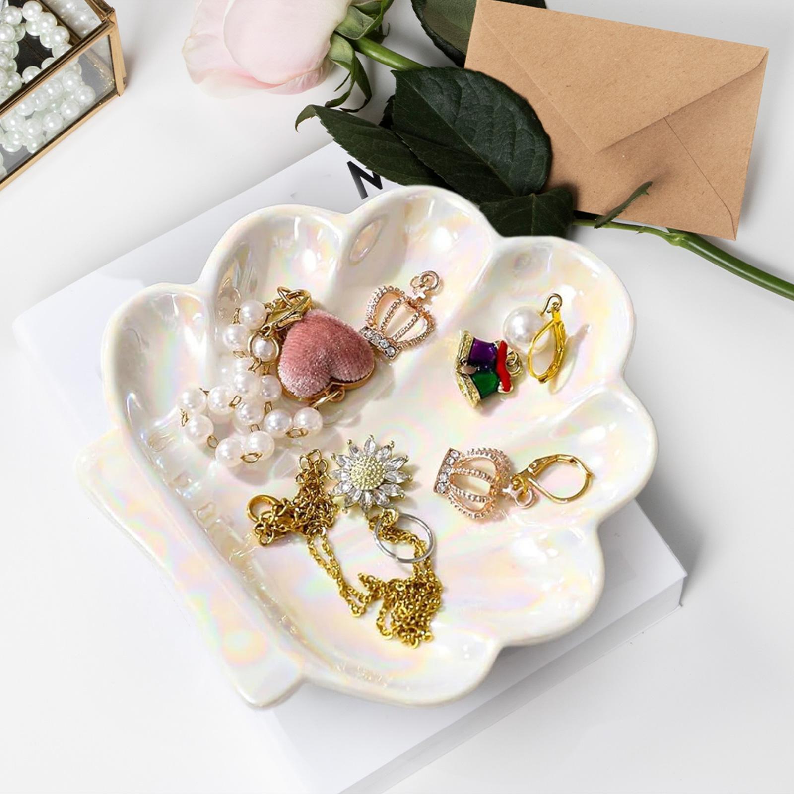 Shell Jewelry Dish Jewelry Pla – Ceramic Trinket Dish recenzja i cena