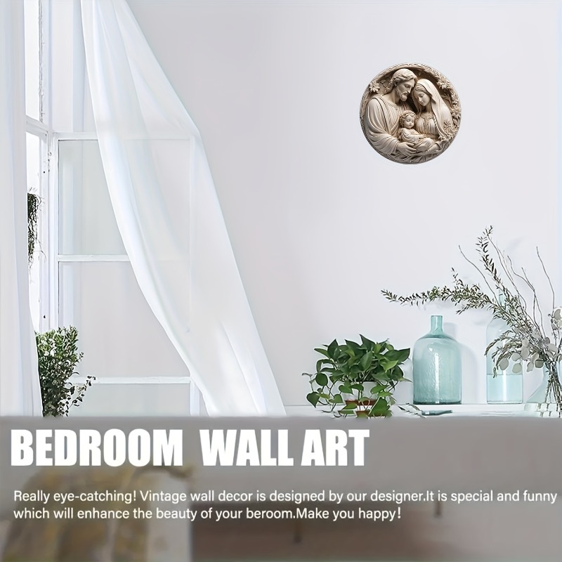 Okrągły aluminiowy znak „Chopk – Home Decor Vision Board recenzja i cena