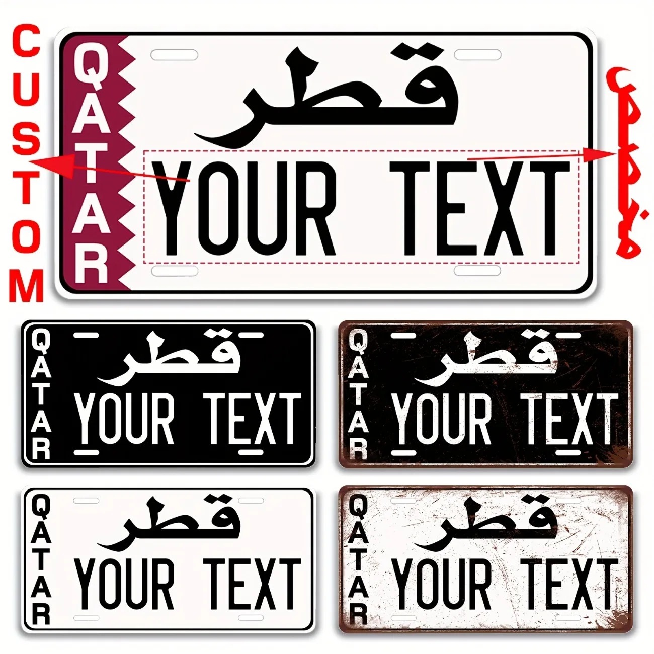 Tablica rejestracyjna z alumin – Home Decor Qatar recenzja i cena