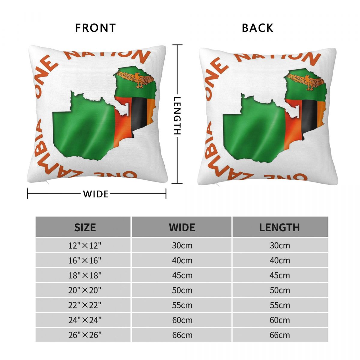 Poszewka na poduszkę One Zambi – Home Decor Zambia recenzja i cena