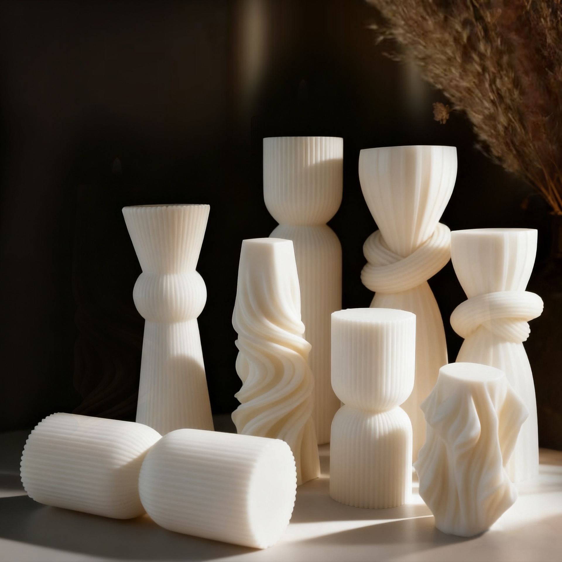 Nordycka minimalistyczna biała – Home Decor Japandi recenzja i cena