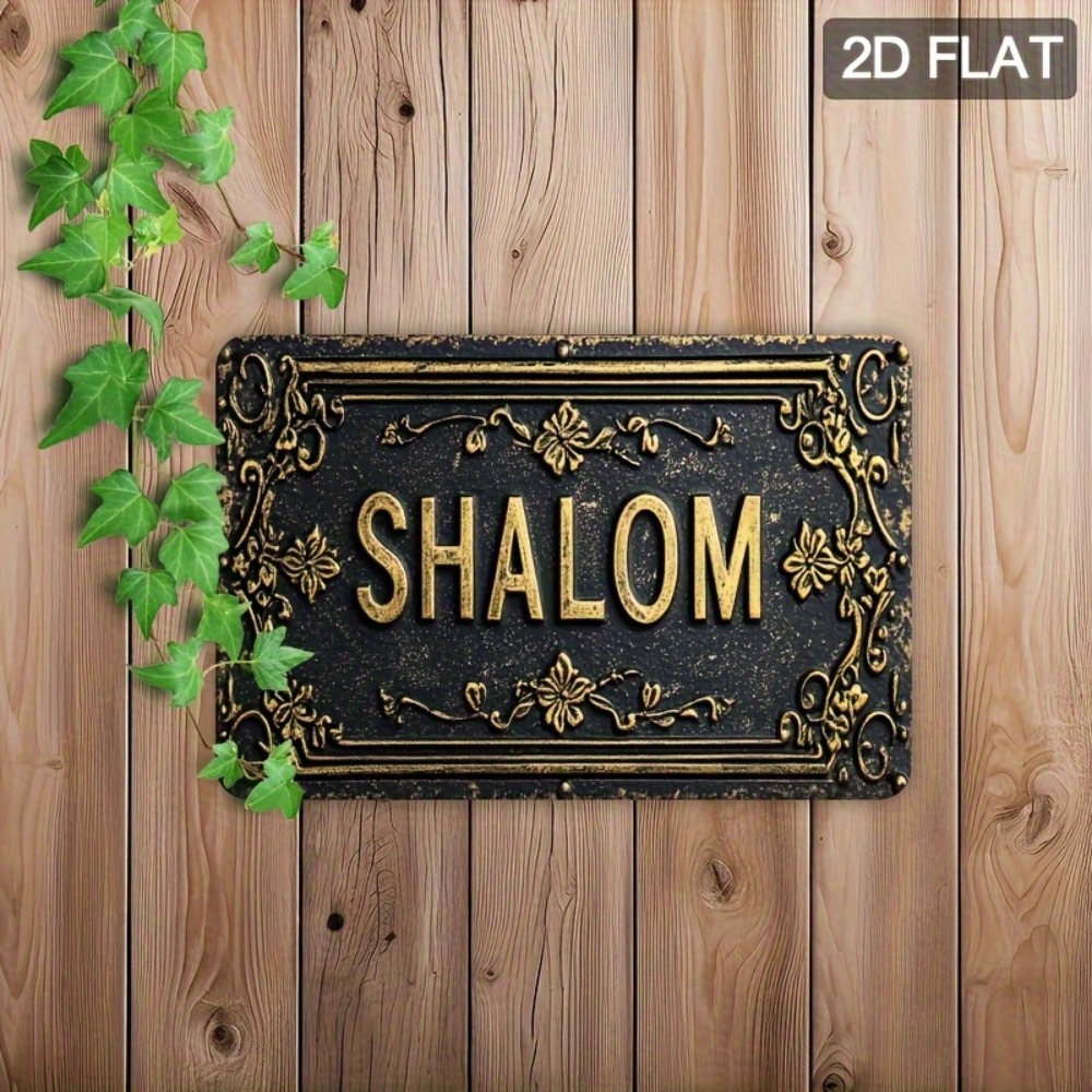 CIFBUY Shalom Czarno-Złoty Kwi – Home Decor In recenzja i cena