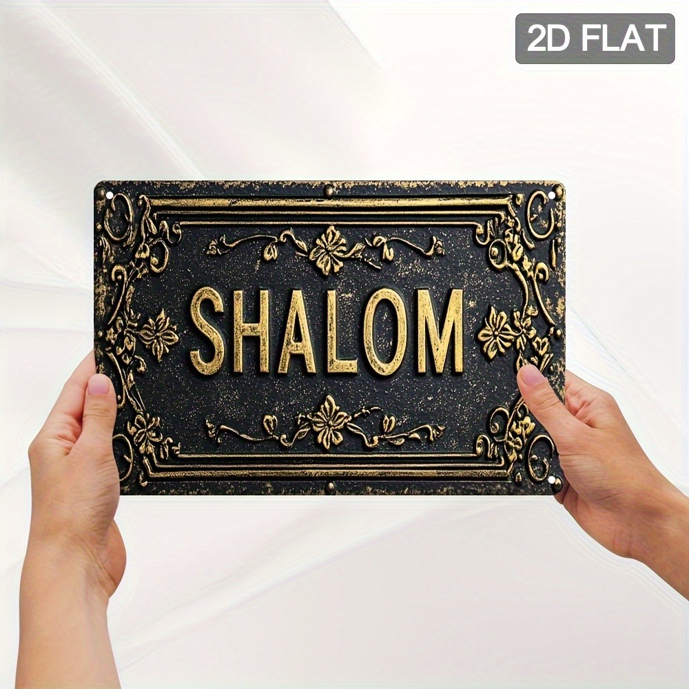 CIFBUY Shalom Czarno-Złoty Kwi – Home Decor In recenzja i cena