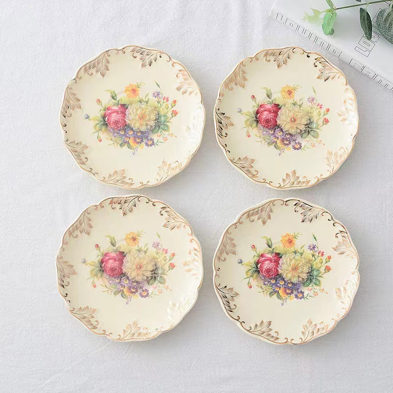Różany Kwiat Ręcznie Malowany  – Ceramic Trinket Dish recenzja i cena