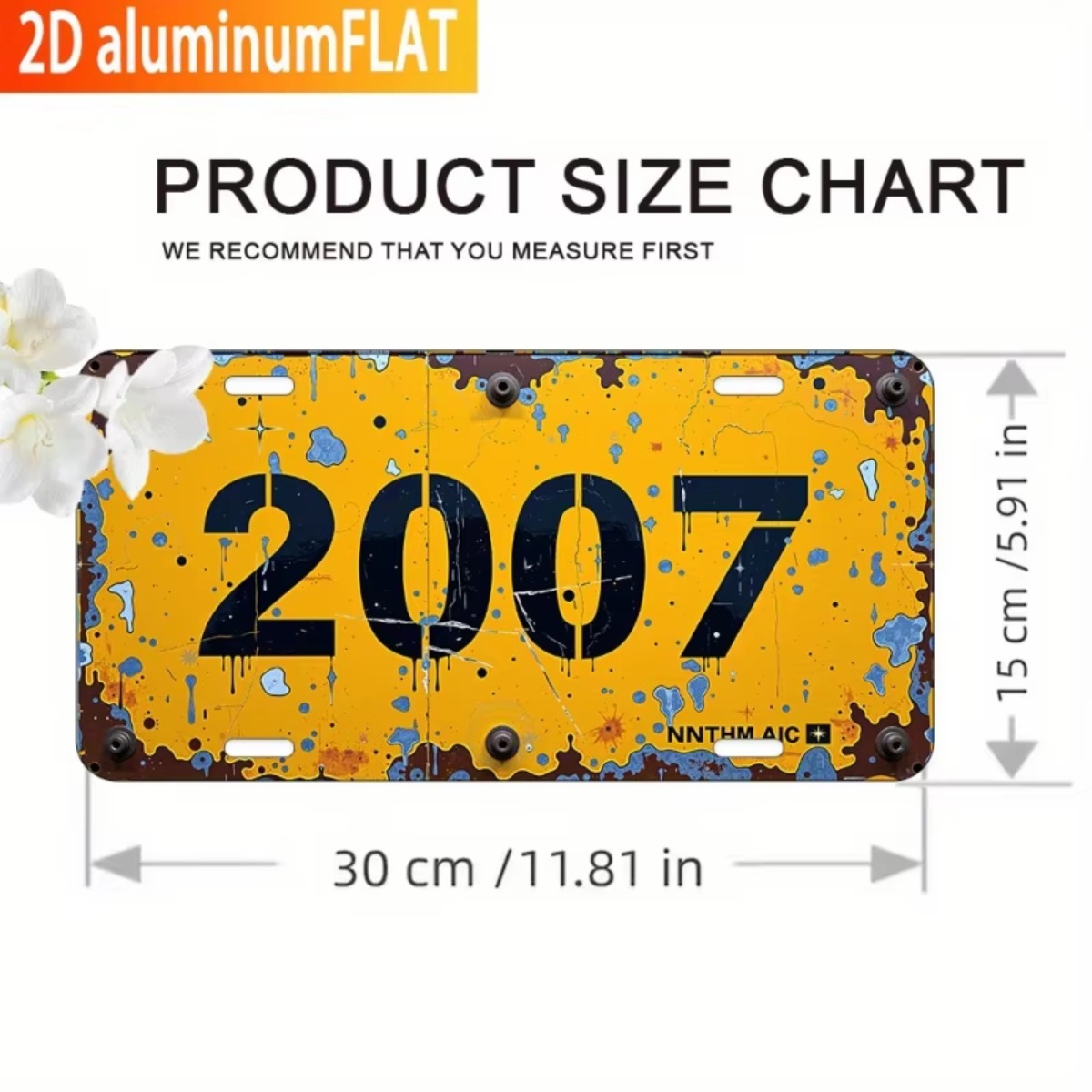 Metalowy szyld vintage 2000-20 – Home Decor Nz recenzja i cena