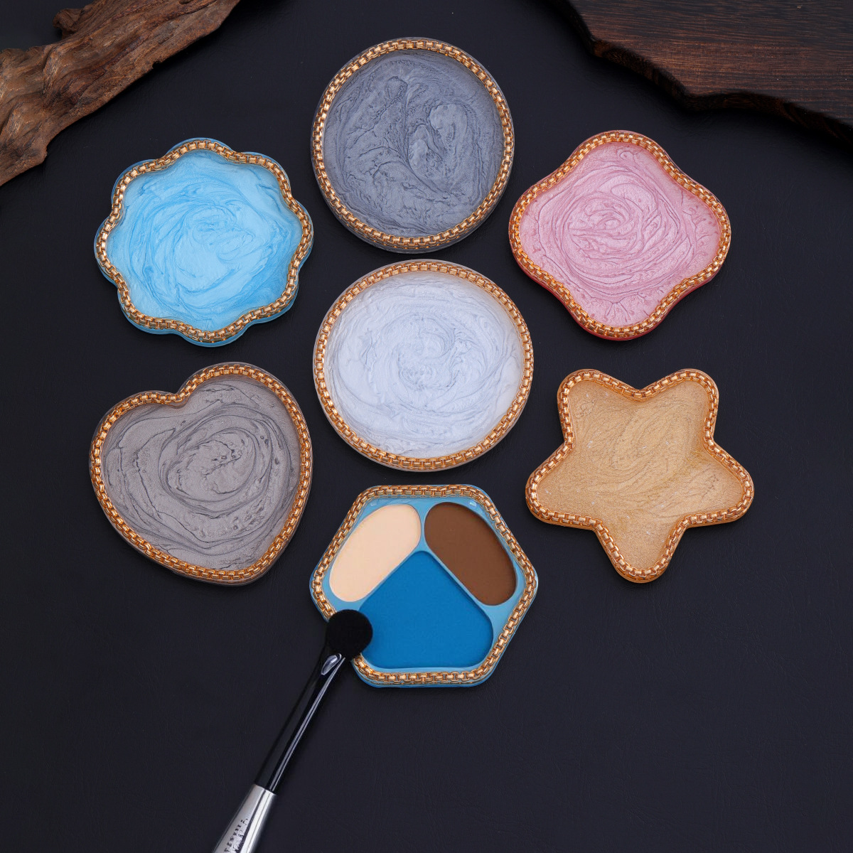 Paleta kolorów z żywicy agatow – Home Decor Color Palettes recenzja i cena