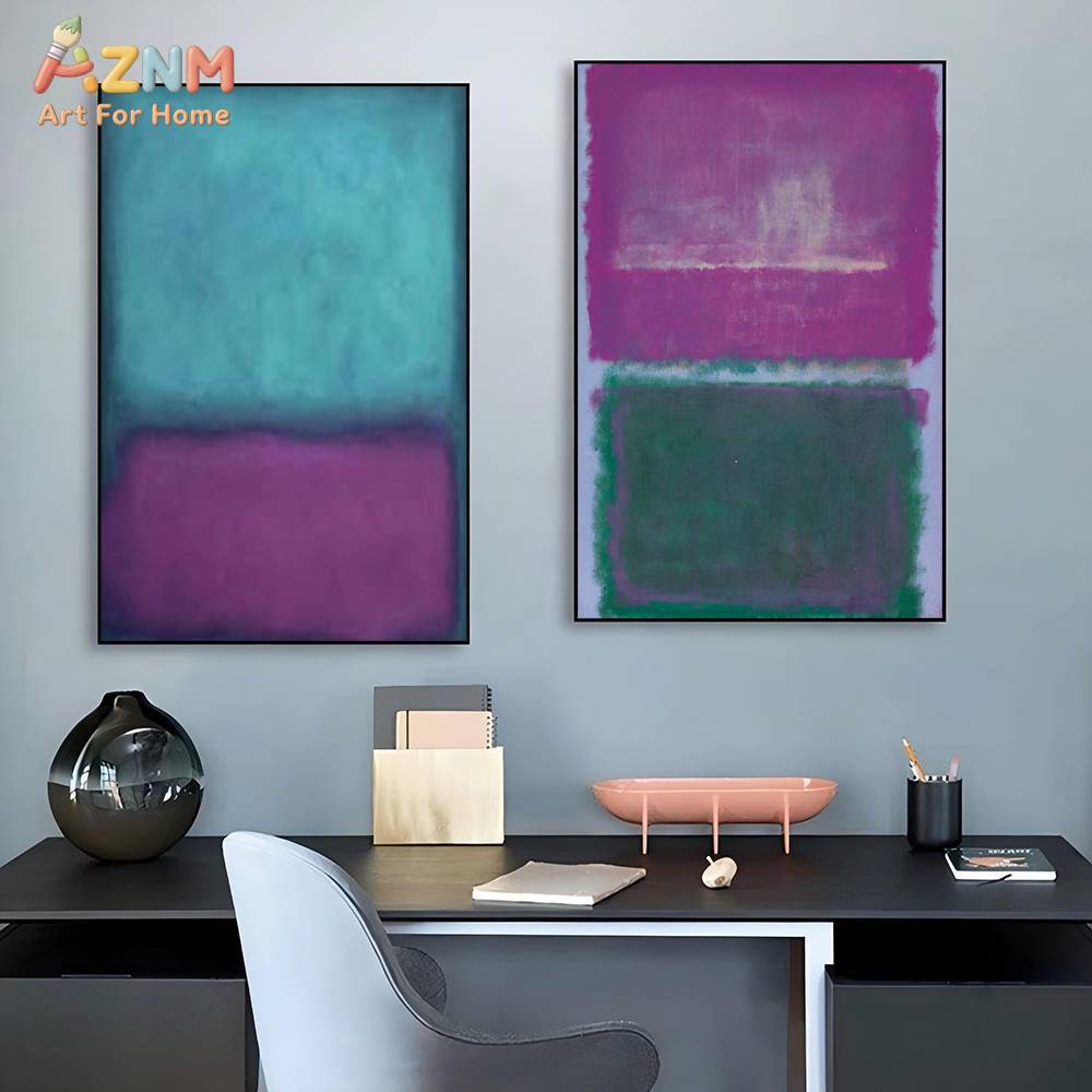 AZNM Obraz na płótnie w stylu  – Geometric Wall Art recenzja i cena
