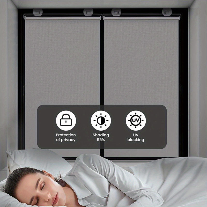Zasłony przeciwsłoneczne, role – Home Decor Window Blinds recenzja i cena