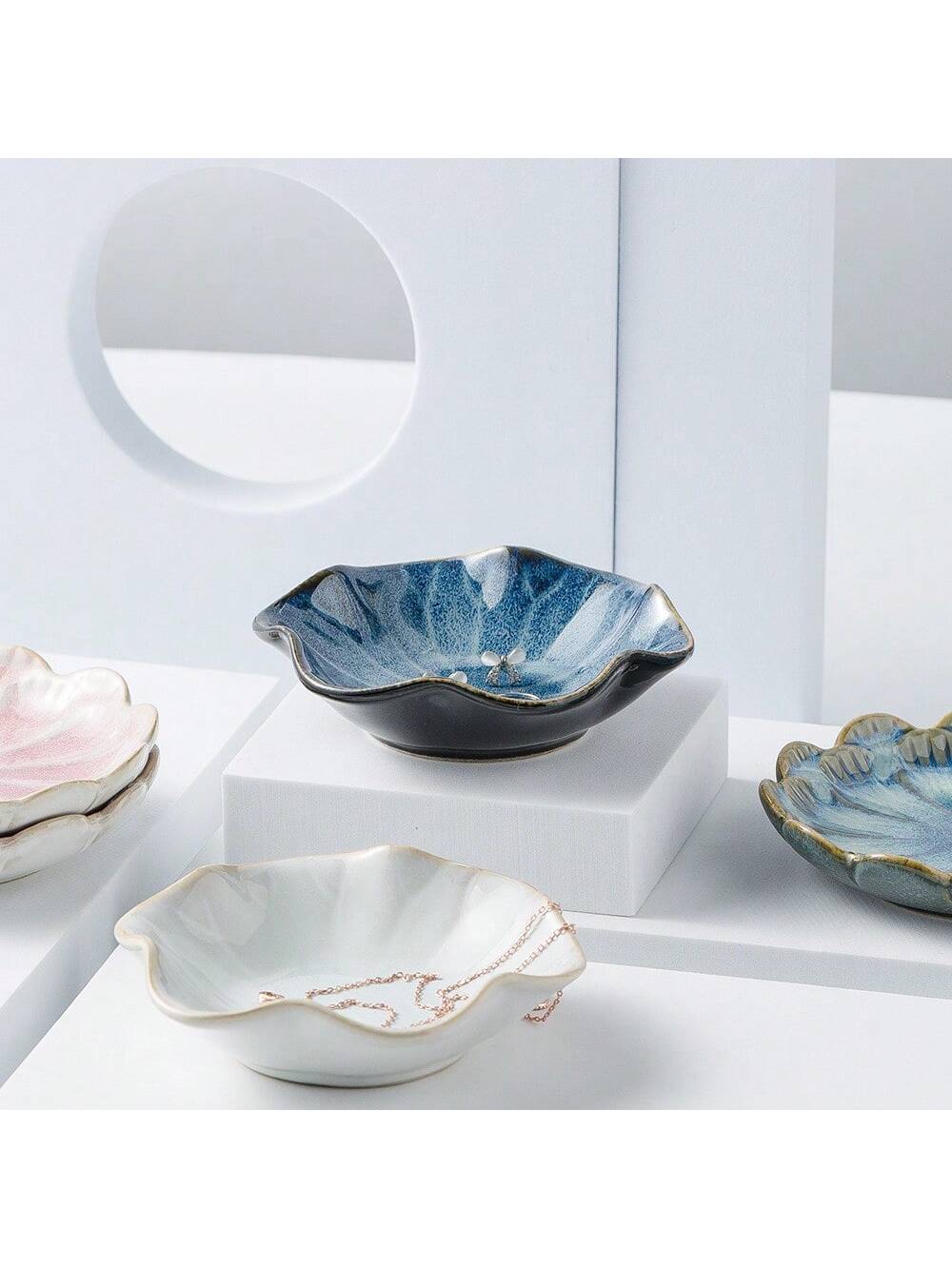 1 szt. ceramiczna tacka na biż – Ceramic Trinket Dish recenzja i cena
