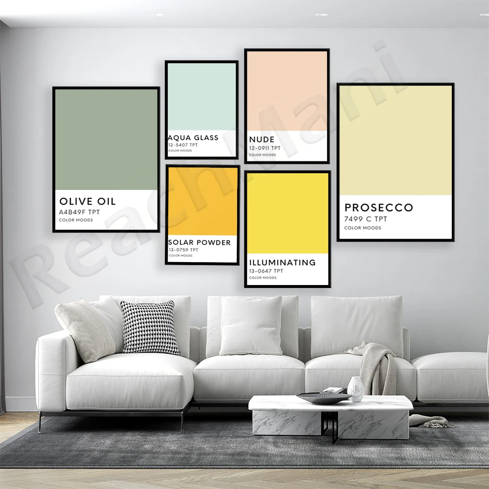 Paleta kolorów stanu Sunshine  – Home Decor Color Palettes recenzja i cena