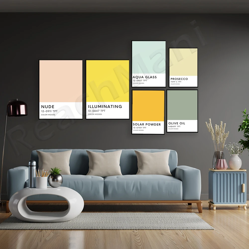 Paleta kolorów stanu Sunshine  – Home Decor Color Palettes recenzja i cena