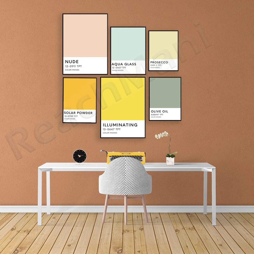Paleta kolorów stanu Sunshine  – Home Decor Color Palettes recenzja i cena