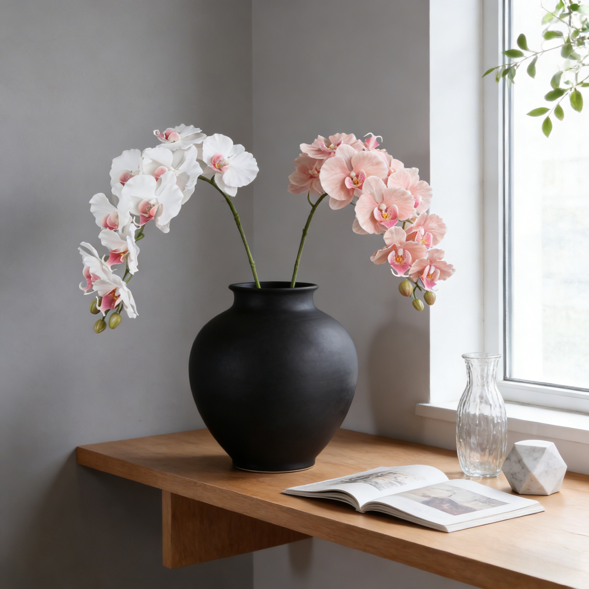 38,6 cala, 9 kwiatów, sztuczny – Home Decor Korea recenzja i cena