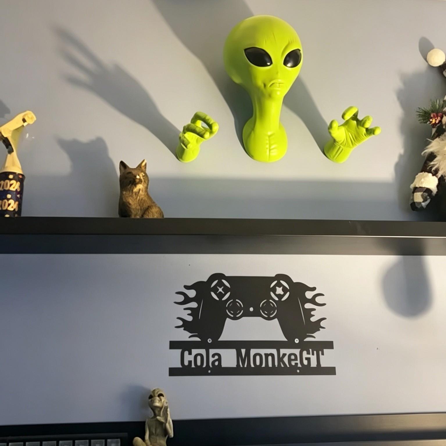 1 Zielony Wisiorek z Obcym, Rz – Home Decor Quirky recenzja i cena