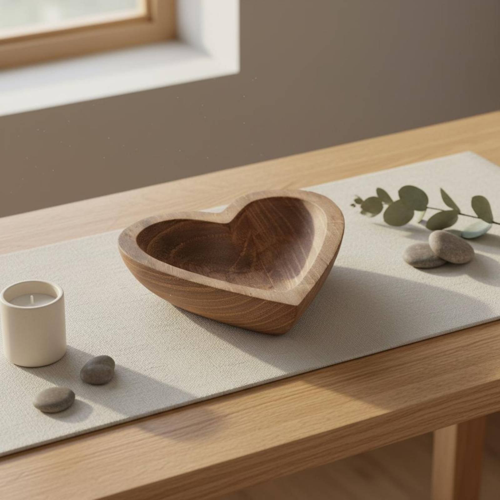 Drewniana miseczka w kształcie – Home Decor Handmade recenzja i cena