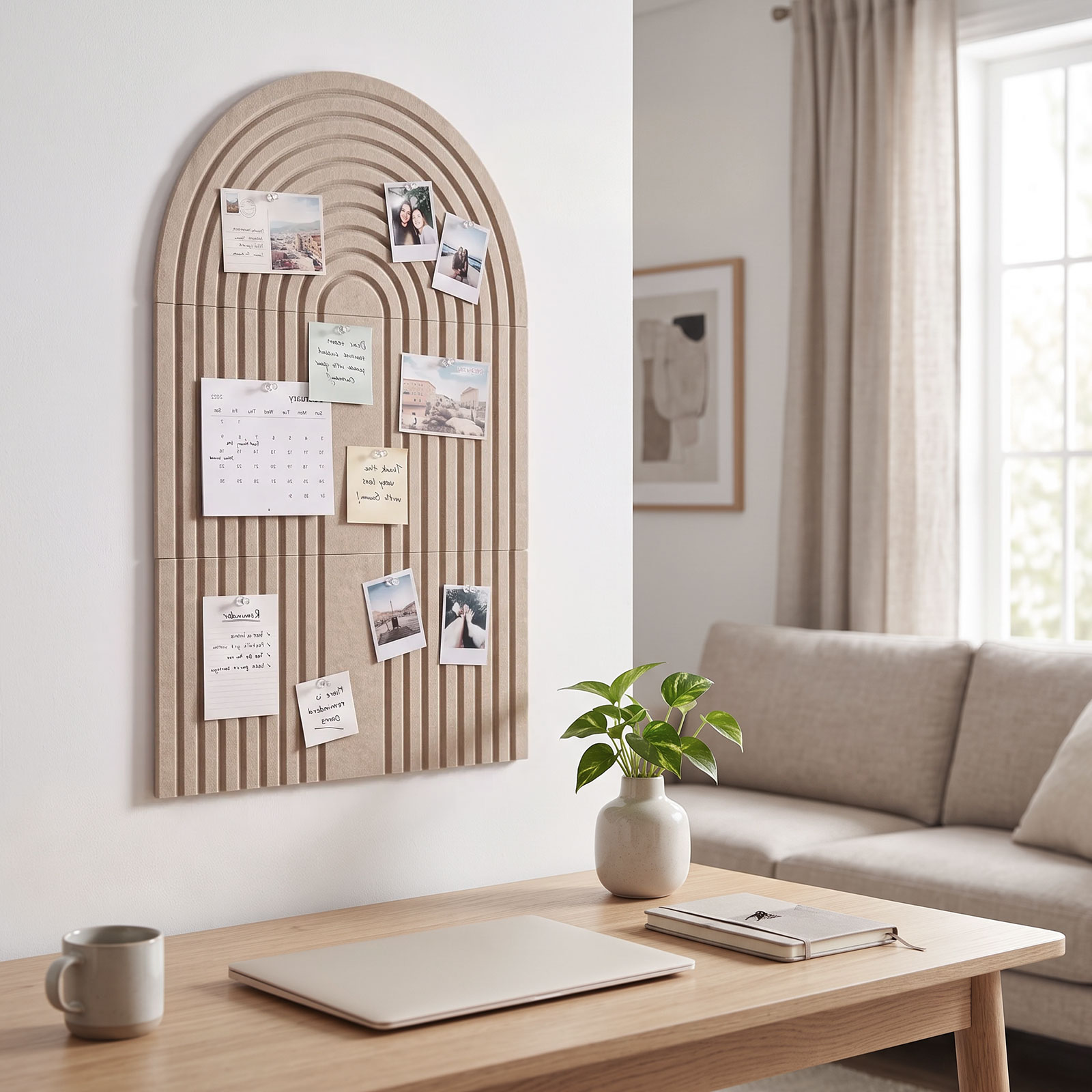 Duża łukowata tablica ogłoszeń – Home Decor Vision Board recenzja i cena