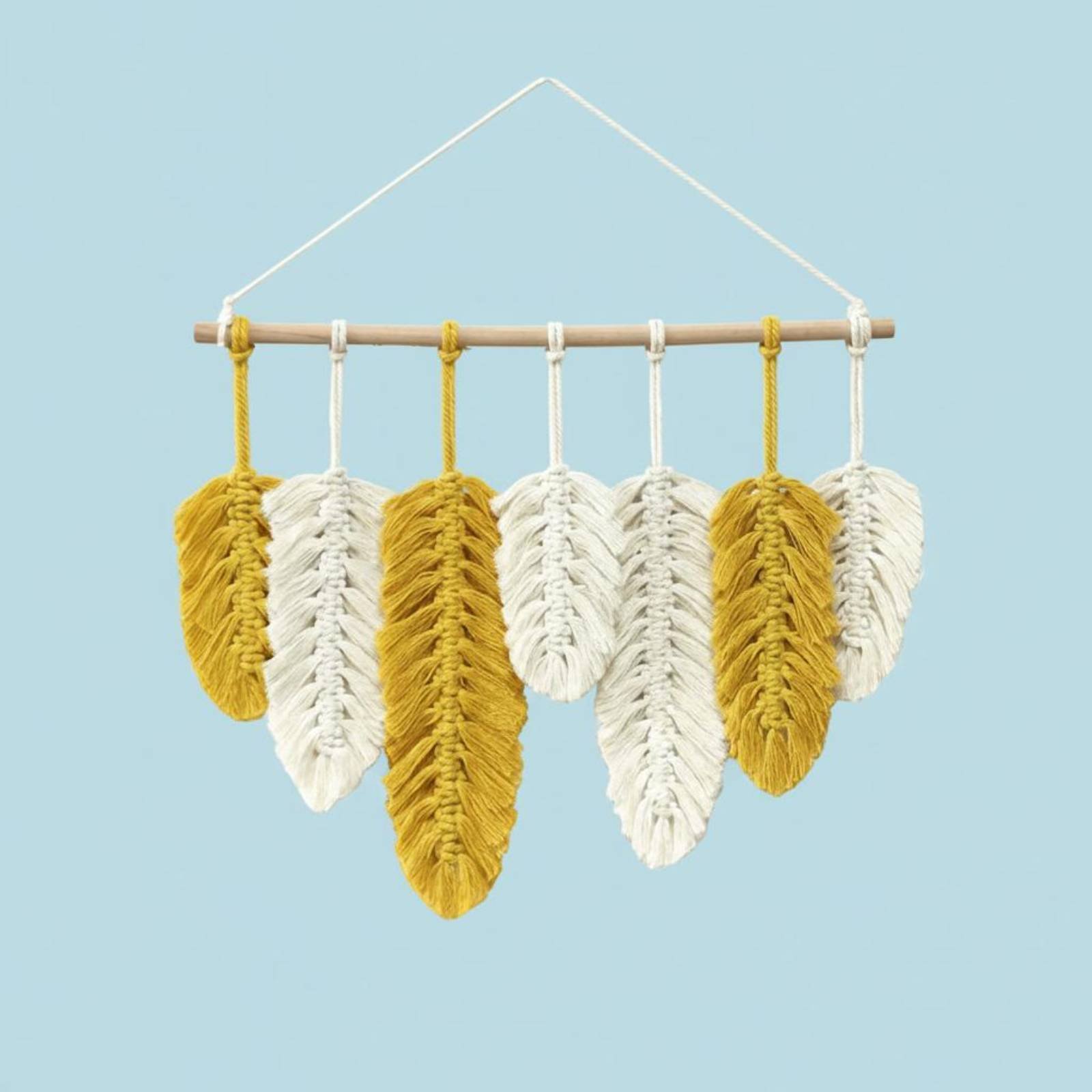 Makrama z piórami, ręcznie rob – Home Decor Handmade recenzja i cena