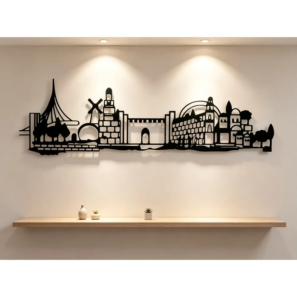 CIFBUY Metalowa dekoracja ście – Home Decor In recenzja i cena