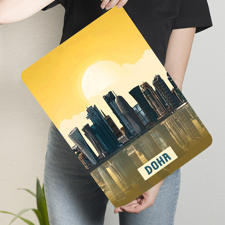 Doha Skyline Metal Wall Art Qa – Home Decor Qatar recenzja i cena