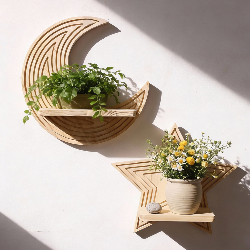 Drewniane półki wiszące w kszt – Floating Shelves recenzja i cena