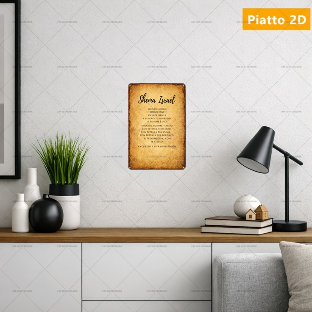CIFBUY Aluminiowa Tabliczka z  – Home Decor In recenzja i cena